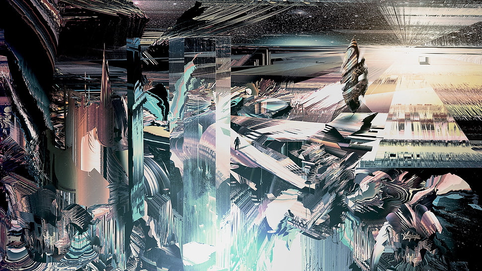 abstract painting HD wallpaper